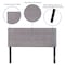 Flash Furniture Full Bedford, Headboard, Gray Fabric HG-HB1704-F-LG-GG - alternate 2